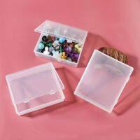 Brand New Plastic Transparent PP Square Storage Packaging Cosmetic Empty Box Outer Size 11x9x2.8cm Inner Size 10.6x8.6x2cm