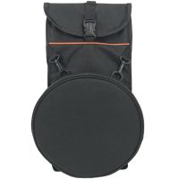 Practice Drum Pad Storage Bag Dumb Drum Bag Backpack Carrying Case Shoulder Bag for 12 Inches and 8 Inches