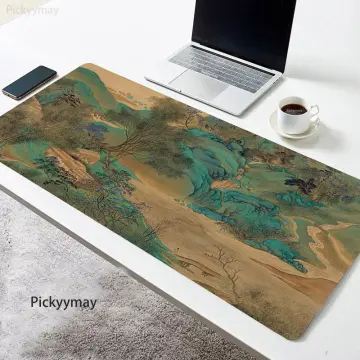 Mouse Pad Anime Art Chinese Style Computer XXL Keyboard Mousepad Desk Mat  PC Gamer Rugs Office Carpet Home Table Mause Mausepad - AliExpress