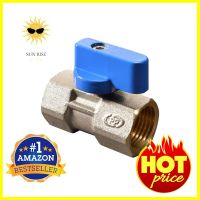 มินิบอลวาล์ว PP FF 1/2 นิ้ว สีน้ำเงินMINI BALL VALVE FF PP 1/2IN BLUE **คุ้มที่สุดแล้วจ้า**