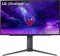 LG 27" 27GR95QE-B UltraGear™ OLED QHD Gaming Monitor with 240Hz .03ms GtG &amp; nVIDIA® G-SYNC® Compatible,Black