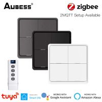 Tuya ZigBee Smart 12 Scene Switch Push Button Controller Home Automation Switch Smart Life APP Control Via Alexa And Google Home