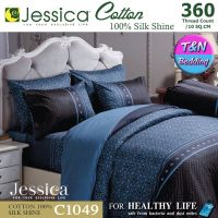 ?TeeBed? Jessica Cotton100% ชุดผ้าปู+ผ้านวม (ขนาด 3.5/5/6ฟุต) เจสสิก้า พิมพ์ลาย C1049 #JCotton2020