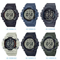 นาฬิกาข้อมือ Casio Standard Men AE-1500WH AE-1500WHX Series แบตอึด 10th year battery AE-1500WH-1A AE-1500WHX-1A AE-1500WHX-3