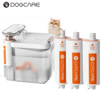 DOGCARE แมวน้ำพุ2.5L อัตโนมัติสัตว์เลี้ยงน้ำน้ำพุชามตู้สำหรับแมวสุนัขดื่มที่มีการจดสิทธิบัตรเทคโนโลยีการกรอง