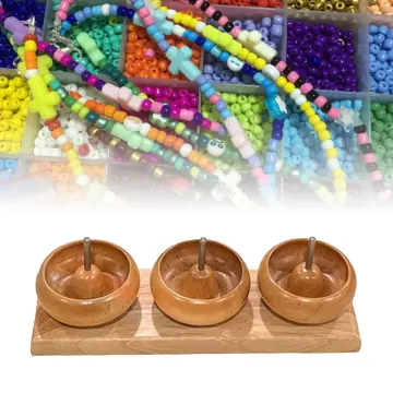Electric Bead Spinner Kit Bead Bowl Loader for DIY Seed Beads