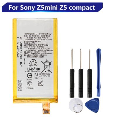 แบตเตอรี่ Sony Xperia Z5C Z5 E5823 Z5 LIS1594ERPC 2700mAh