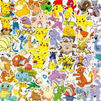 【LZ】☜✒  50 pokémon cartoon adesivos pequeno dragão de fogo copo de água tablet decoração à prova dwaterproof água presente das crianças graffiti adesivos