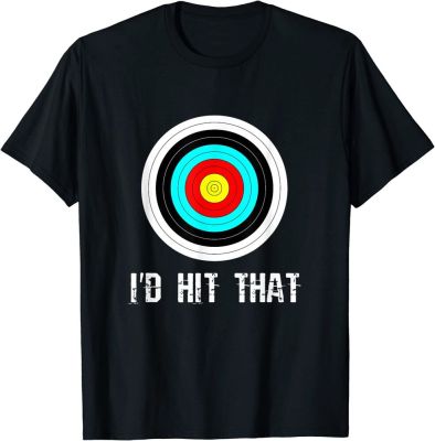 Id Hit That Archery Shooting Target Funny T-shirt