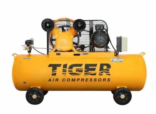 ปั๊มลม-tiger-tga25-270m-5hp-มอเตอร์-5-5hp-380v-ถัง-270-ลิตร-ผลิตโดย-puma-ปั๊มลมสายพาน-ปั้มลม-ปั้มลมสายพาน