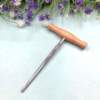 ；。‘【 3/4 4/4 1/2 1/4 Violin Viola Peg Hole Reamer Wood Handle HSS Spiral/Straight Cut Reamer Violin Neck Luthier Repair Tools