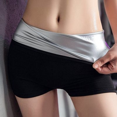 【JH】 Sauna Sweat Pants Thermo Shapers Stretch Panties Waist Shorts