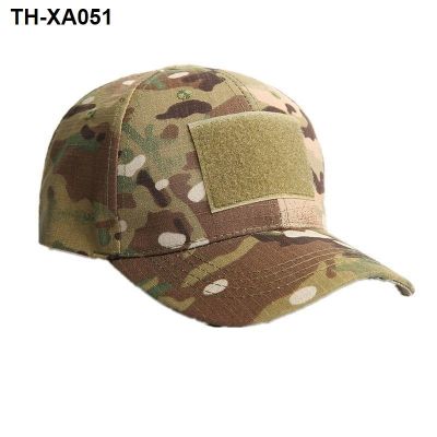 Men and women outdoor mountaineering camouflage hat sunshade sunscreen adjustable expansion tactical training python dark night