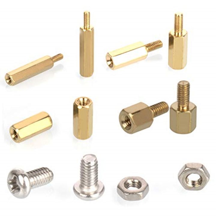 120pcs-installation-tool-for-raspberry-pi-4-model-b-3b-3b-m2-5-series-hex-brass-column-nuts-screws-accessories-kit