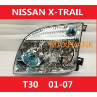 HEADLAMP  HEADLIGHT  LENS HEAD LAMP FRONT LIGHT X-TRAIL T30 01 02 03 04 05 06 07ไฟฉายคาดศีรษะเลนส์ไฟหน้าไฟหน้าTสำหรับนิสสันเอ็กซ์เทรล