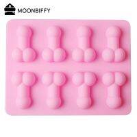 hot【cw】 Dick Tray Penis Mold Silicone Chocolate Dropshipping Candle Moulds Tools Bar