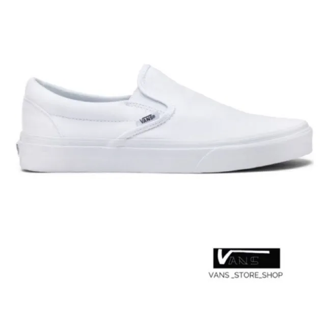 vans non slip white