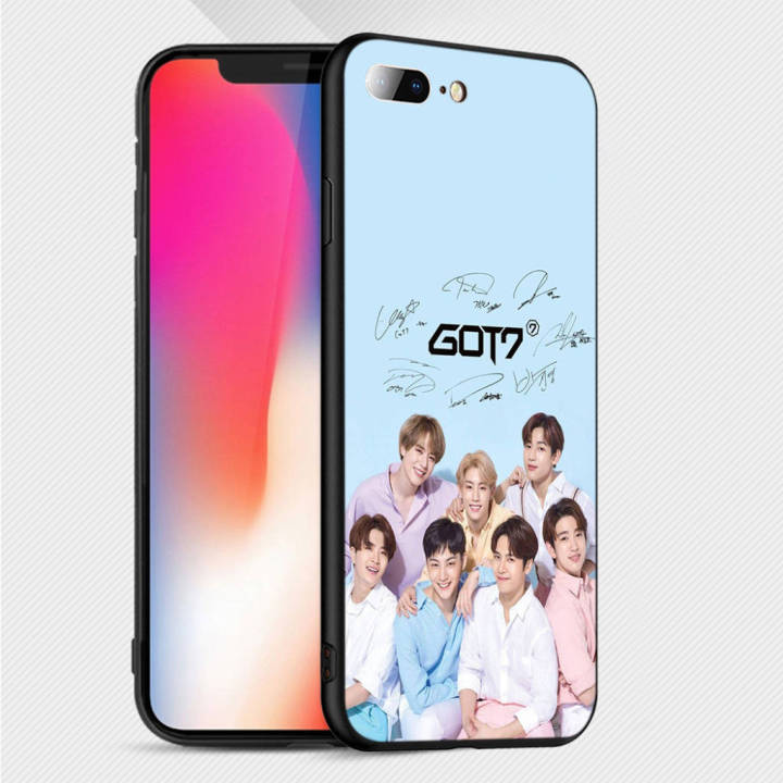 ttl30-got7-band-อ่อนนุ่ม-high-quality-ซิลิโคน-tpu-phone-เคสโทรศัพท์-ปก-หรับ-iphone-7-8-11-12-13-14-pro-xs-max-se-x-xr-plus-se