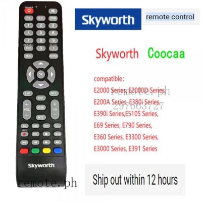 สำหรับ Universal Skyworth Smart Remote ControlOld Design (E2000 Series, E2000D Series, E200A Series, E380i Series, E390i Series, E510S Series, E69 Series, E790 Series, E360 Series, E3300 Series,e3000 Series, E391 Series)