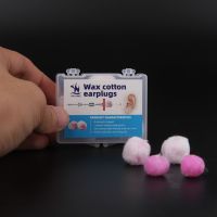 【YP】 Wax Cotton Anti-Noise Ear Plugs for Sound Insulation Hearing Protection Quiet Learn Workplace Safety Earplugs