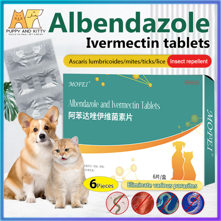 Pets Worm Rid Tablet Deworming For Dogs And Cats Anti Tick And Flea ...