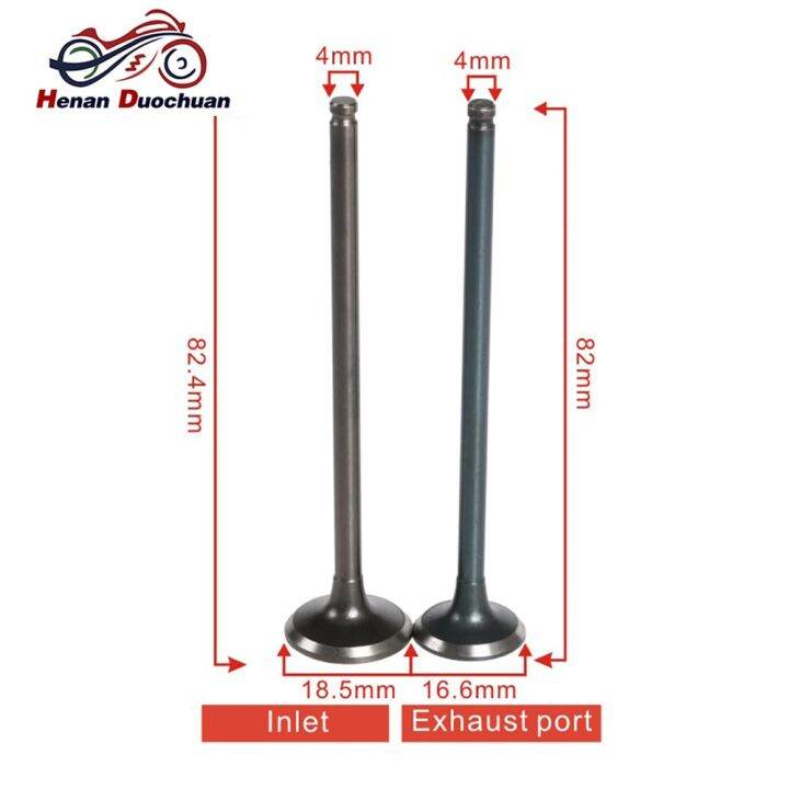 Motorcycle Intake Valve And Exhaust Valve Stem Kit For Kawasaki ZXR250 ZXR 250 8998 ZR250