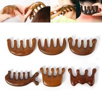 hot【DT】 Massage Comb Face Scalp Gua Sha Massager Facial Sandalwood Wide Guasha Scraping