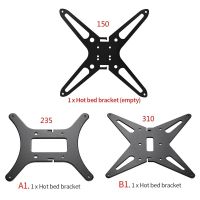 3D Printer Hot Bed Stand for CR-10 Hotbed Supporter Ender-3 YAxis Carriage Heating Platform Holder Aluminum Bracket Electrical Connectors