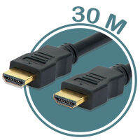 HDMI สาย HDMI ต่อภาพเสียงทีวี ยาว 30M เมตร v1.4 (Black)