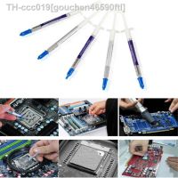 ✖▦❁ 5pcs/lot Popular grey color thermal grease silicone Processor cooling paste thermal paste 1g