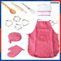 【hot sale】✣✜ D13 11Pcs Apron Suit Complete Nontoxic Cute Lightweight Durable Playset for Learning❤️