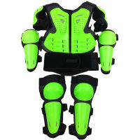 Children age 4-15 years Youth Body Vest Protector Waistcoat Armor Kids Motocross Motorcycle DH ATV Dirt Bike Knee Elbow pad