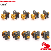 Instruments 10Pcs รถจักรยานยนต์ M6 6Mm Fairing Bolts Kit Spire Speed Fastener Clip Screw Nut