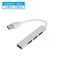 【】 Cybershock PzzPss USB C HUB 3.0 Type C 3.1 4พอร์ตอะแดปเตอร์ OTG เครื่องแยกอเนกประสงค์สำหรับ Macbook Pro 13 15 Air คอมพิวเตอร์มืออาชีพ