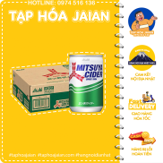 Thùng Soda Asahi Mitsuya Cider 30 lon x 160ml DU - Hàng Nội Địa Nhật 100%