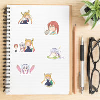 50 Zhang New Anime Miss Kobayashis Dragon Maid Graffiti Stickers Notebook Computer Sticker Skateboard Sticker