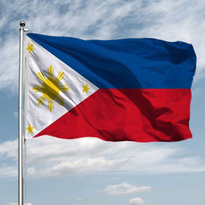 PHL PH Philippino Pilipinas Philippines Flag 90X150cm Polyester UV Fade ...