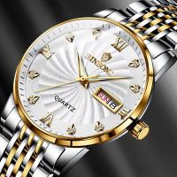 Fashion Men Watch Top Brand  Luxury Sport Waterproof Luminous Stainless Steel Quartz Wristwatch Date Watches Relogio Masculino