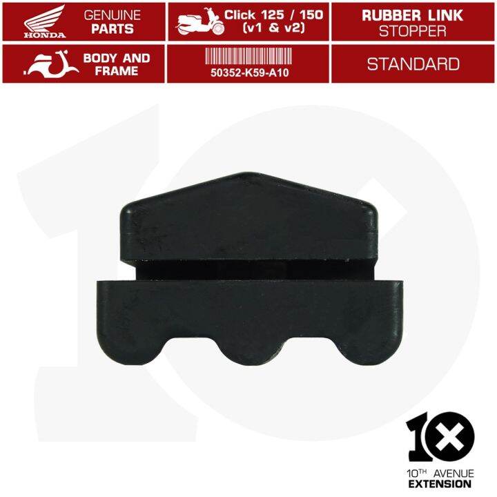 10thX HONDA Genuine Rubber Link Stopper Part No.50352K59A10 for Click