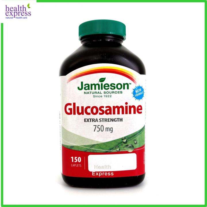 Jamieson Premium Glucosamine Sulfate (750 mg) 150 caplets Lazada PH