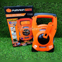 PUMPKIN เทปวัดระยะ สายเหล็ก หุ้มไนล่อน 3 SPEED 50M.รุ่น PTT-3XN50/11113-N50 เทปวัดที่ สายวัด วัดระยะ ตลับเมตร ส่งเคอรี่