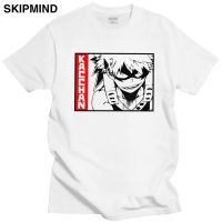 My Hero Academia T Shirt For Men Short Sleeved Kacchan Katsuki Bakugou Anime Summer Tshirt Cotton Slim Fit Tee Anime Merchandise XS-6XL