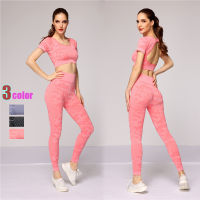 Alo Yoga Sets Fitness Sports Set Workout Clothes For Women Gym Leopard Sport Outfit For Woman Crop Top+Leggings Girls Tracksuit