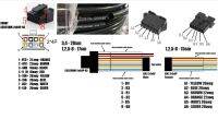 20ซม. 20AWG 43025-0808 43025-0800 8 Pin Micro-Fit 3.0ตัวเมียเชื่อมต่อกับปลอกหุ้มสายเคเบิลพีวีซี