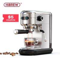 เครื่องชงกาแฟ Hibrew Cafetera 19บาร์ Inox เครื่องเอสเปรซโซ่คาปูชิโน่บางเฉียบแบบฝักและผงเครื่อง H11น้ำร้อน