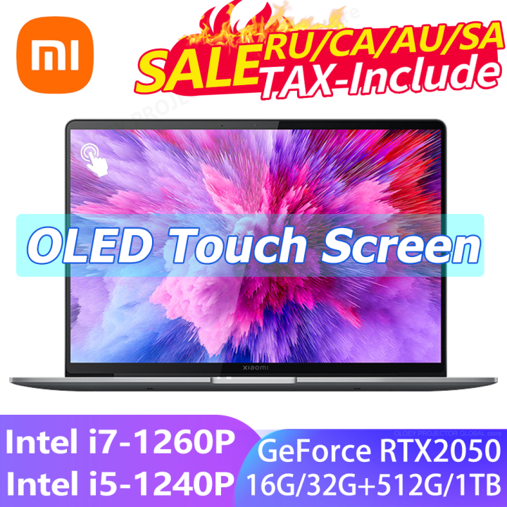 Xiaomi Mi Book Laptop Pro 14 2022 In i7-1260Pi5-1240P RTX2050 16G RAM ...
