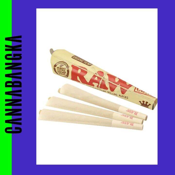 Raw Pre Rolled Cones King Size Slim Th