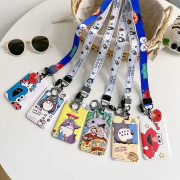 Japanese Anime Naruto One Piece Lanyards Id Badge Holder ID Card