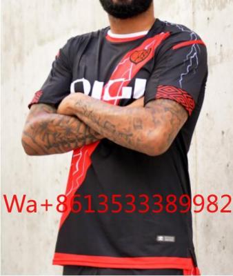 2122 Men Rayo Vallecano Football Jersey Camiseta De Futbol Shirt Leisure Best Quality Soccer Jersey Casual Shirts