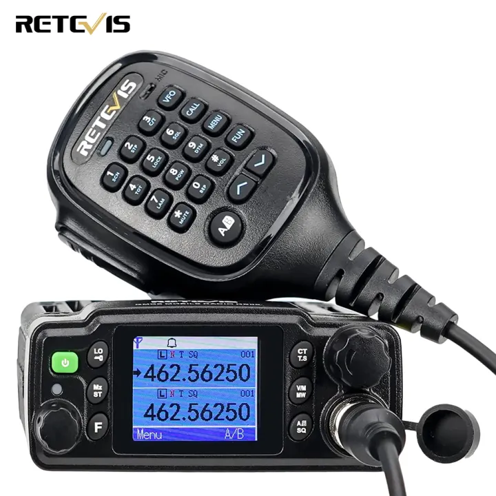 Retevis RB86 GMRS Mobile Radio, Long Range Mobile Transceiver, 8 Base